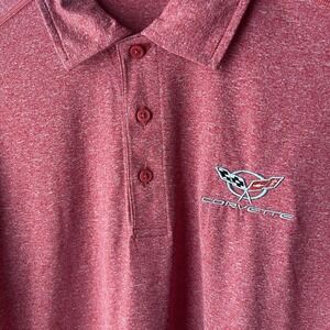 Corvette Golf Polo Medium Worn Once Excellent Condition